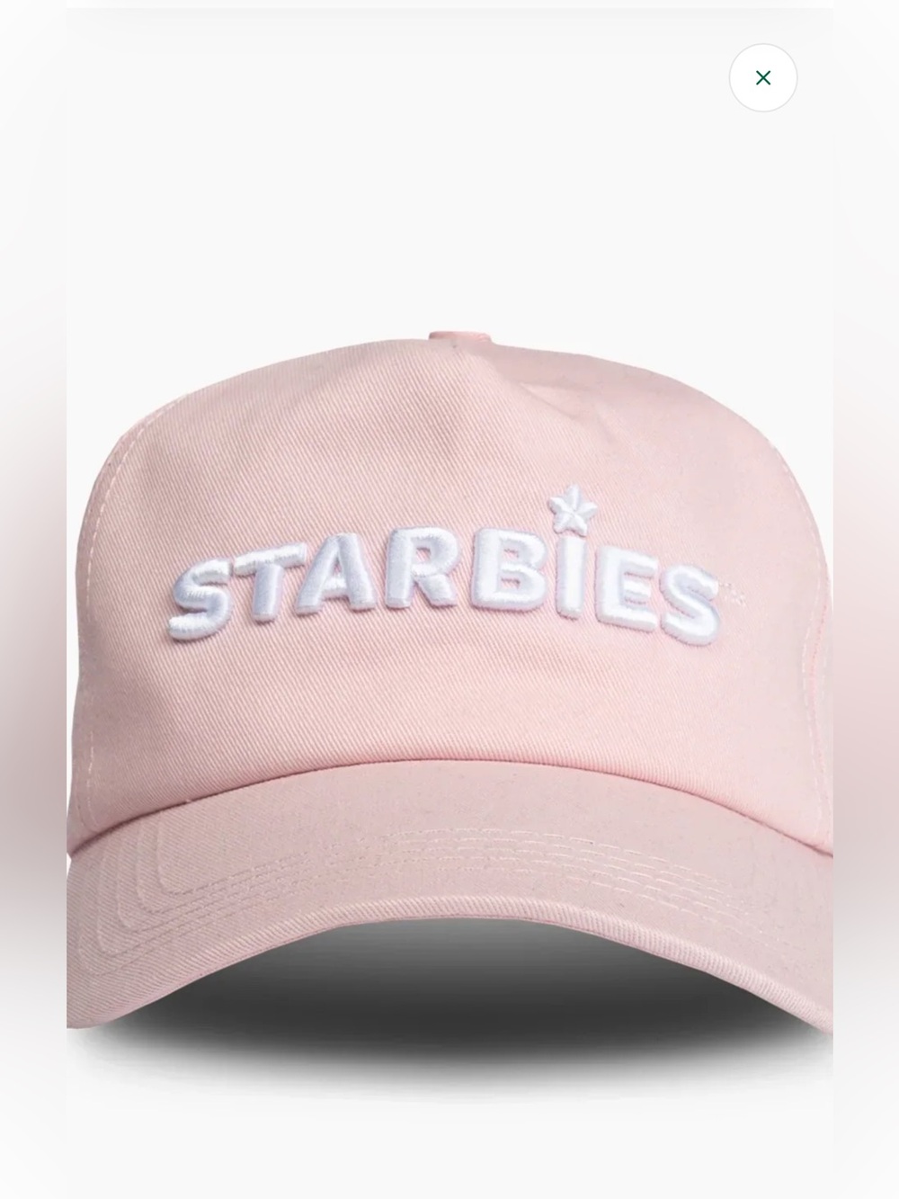NWT! Exclusive Pink Starbies Starbucks Baseball hat! - Picture 4 of 7